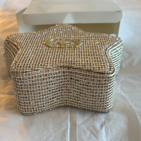 Dior Gold Woven Star Clutch - Picture 5 of 5